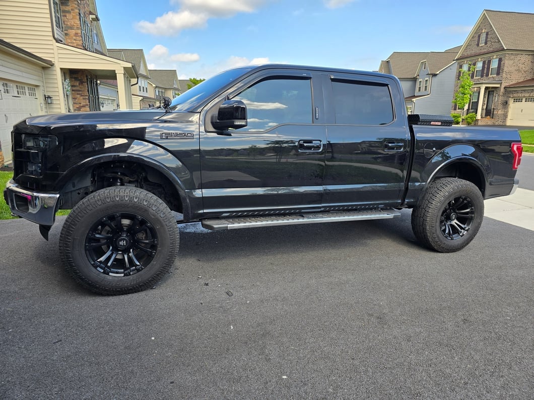 Mammoth Madness Matte Black 6-Lug Wheel; 20x10; -18mm Offset (15-20 F-150)