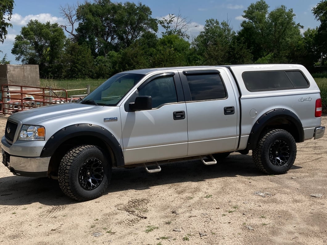 Mammoth Vex Satin Black Machined 6-Lug Wheel; 17x9; -6mm Offset (04-08 F-150)