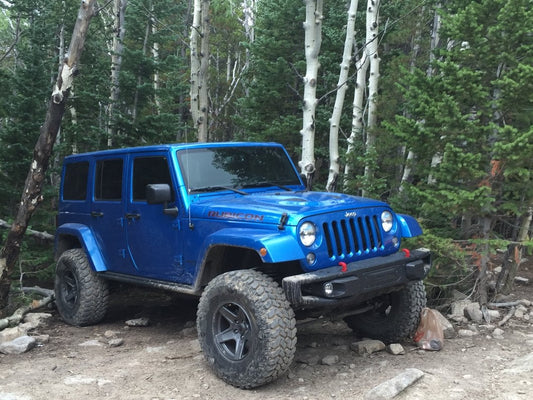 Mammoth Boulder Charcoal Wheel; 17x9; -6mm Offset (07-18 Jeep Wrangler JK)