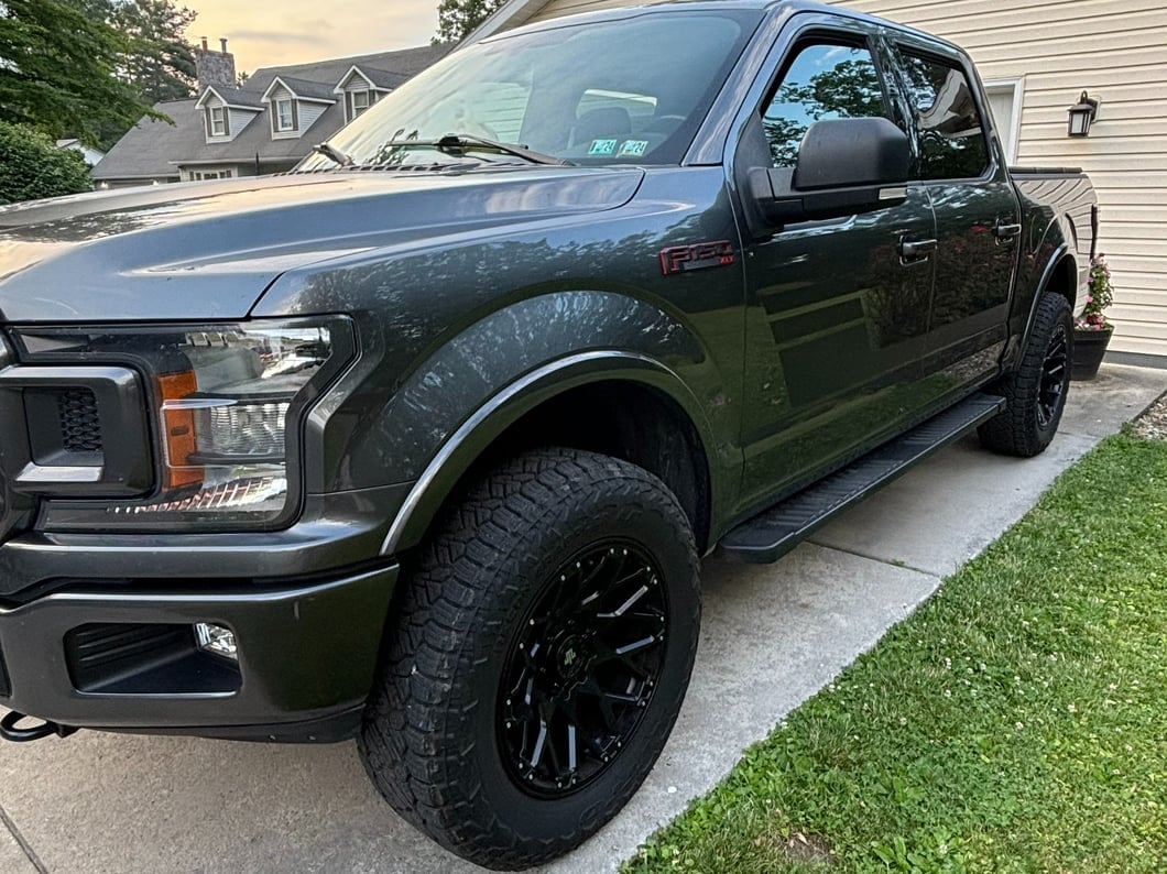 Mammoth Vex Satin Black Machined 6-Lug Wheel; 20x9; -6mm Offset (15-20 F-150)