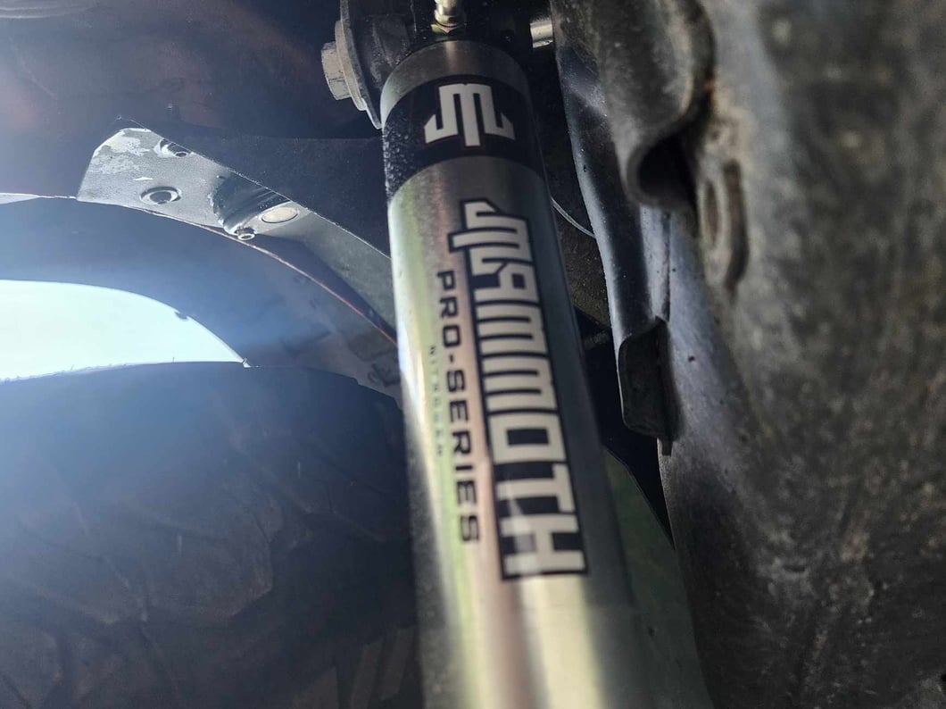 Mammoth Pro-Series Nitrogen Charged Front and Rear Shocks for 0 to 1.50-Inch Lift (18-25 Jeep Wrangler JL)