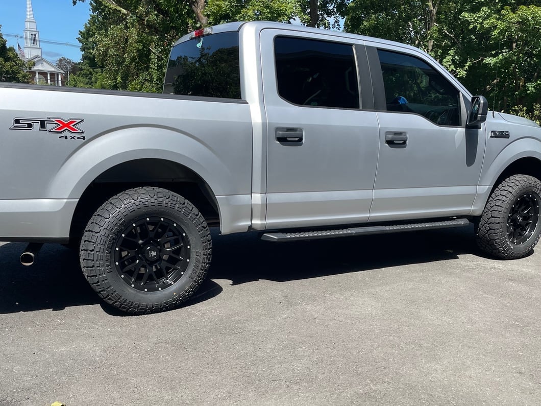Mammoth Beadlock Mesh Matte Black 6-Lug Wheel; 18x9; -12mm Offset (15-20 F-150)