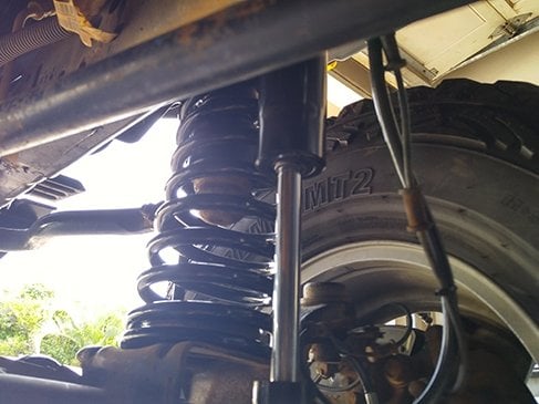 Mammoth 4 Inch Lift Kit w/ Shocks (07-18 Jeep Wrangler JK 4-Door)