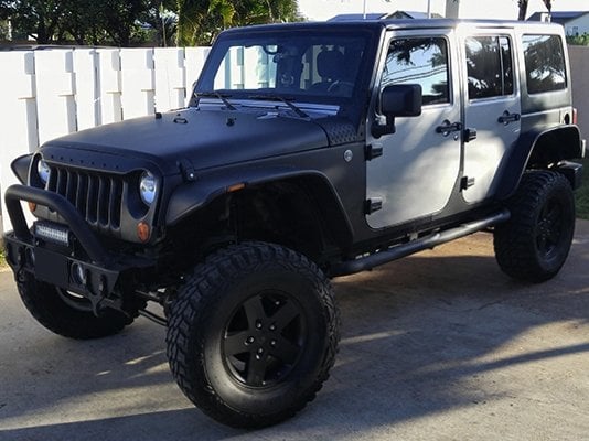 Mammoth 4 Inch Lift Kit w/ Shocks (07-18 Jeep Wrangler JK 4-Door)