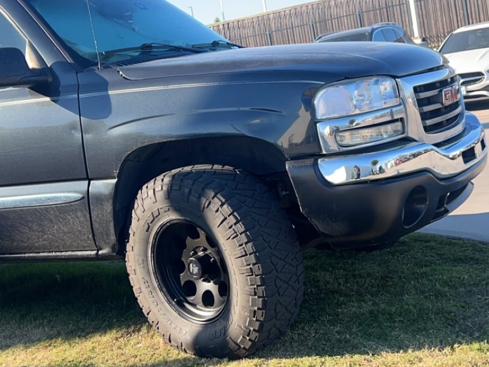 Mammoth 8 Aluminum Matte Black 6-Lug Wheel; 17x9; -6mm Offset (99-06 Sierra 1500)