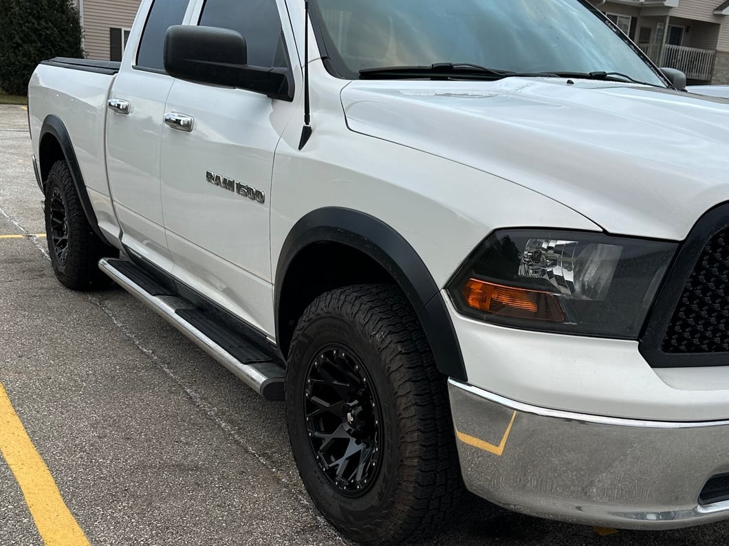 Mammoth Vex Satin Black Machined 5-Lug Wheel; 17x9; -6mm Offset (09-18 RAM 1500)