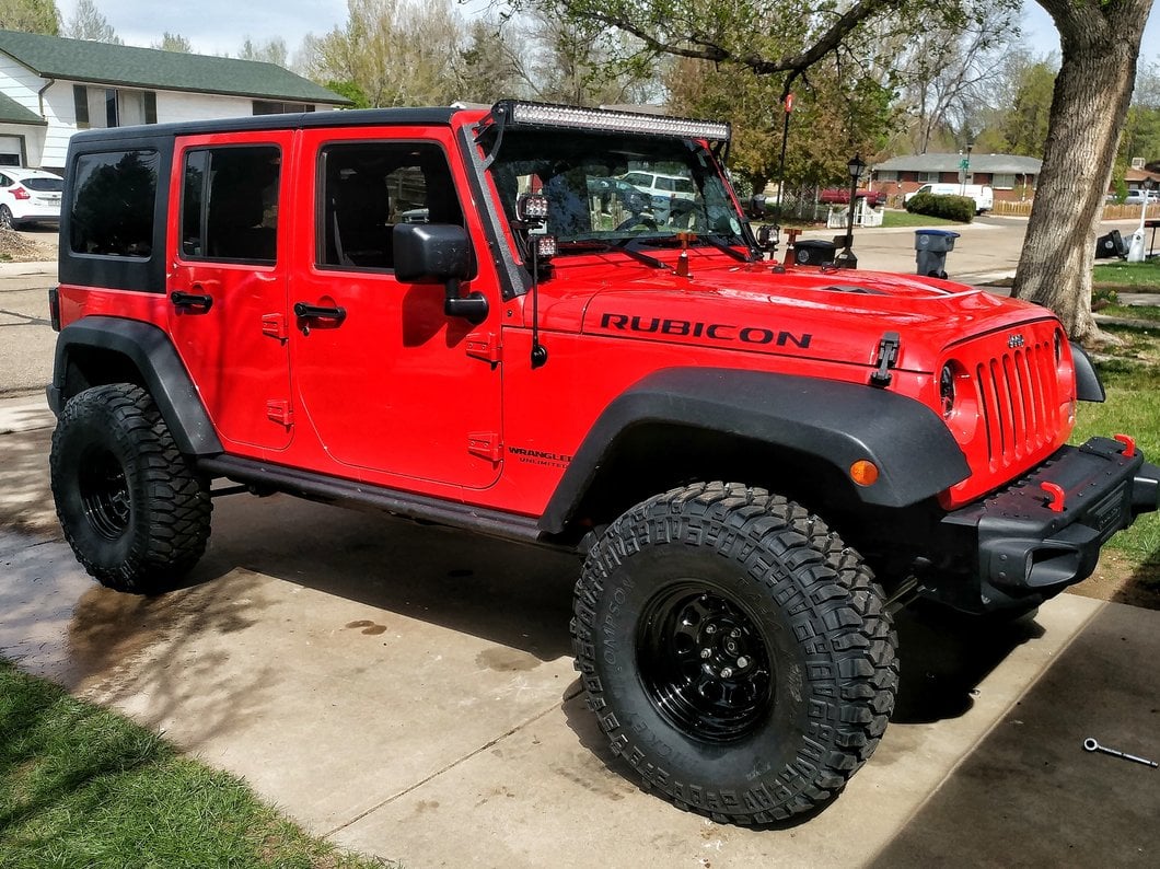 Mammoth 4 Inch Lift Kit w/ Shocks (07-18 Jeep Wrangler JK 4-Door)