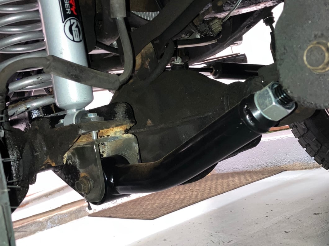 Mammoth Adjustable Front Lower Control Arms for 0 to 4.50-Inch Lift (97-06 Jeep Wrangler TJ)