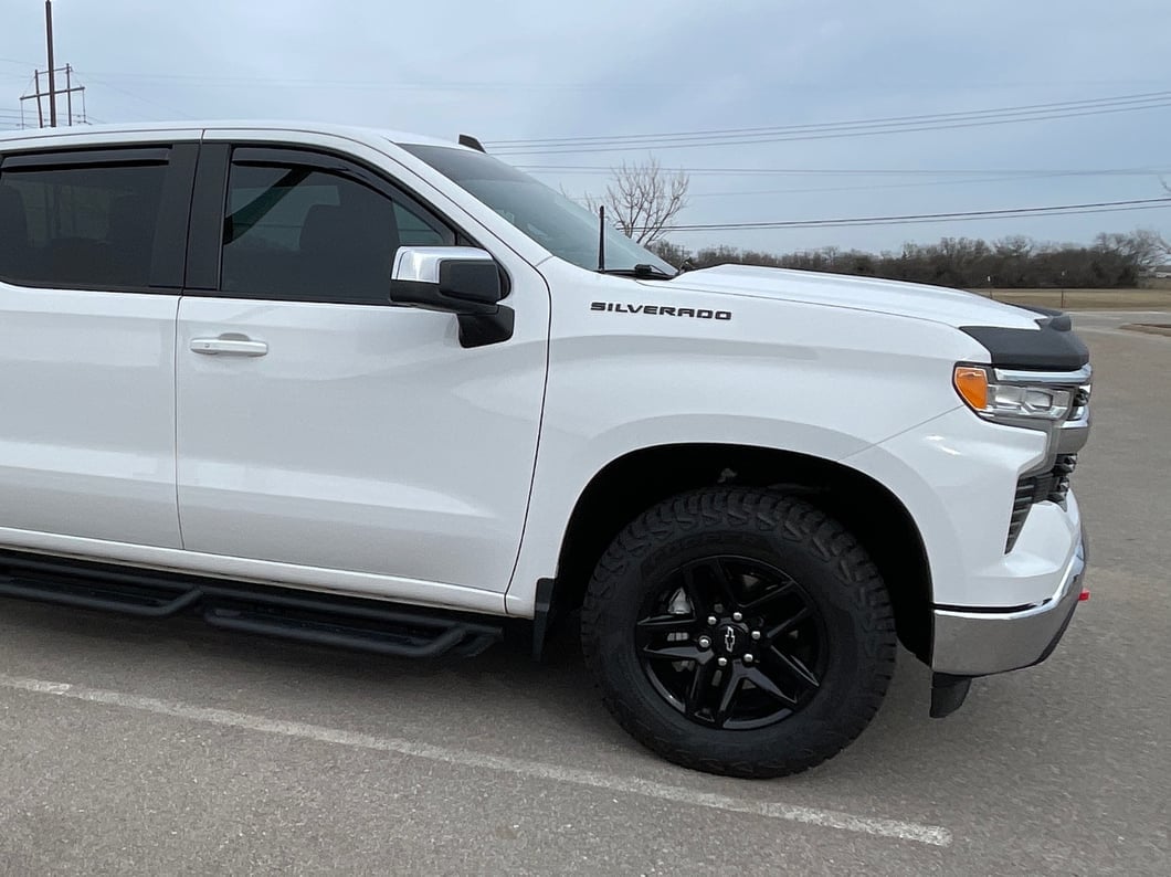 Mammoth Trail Boss Style Black 6-Lug Wheel; 18x8.5; 26mm Offset (19-25 Silverado 1500)