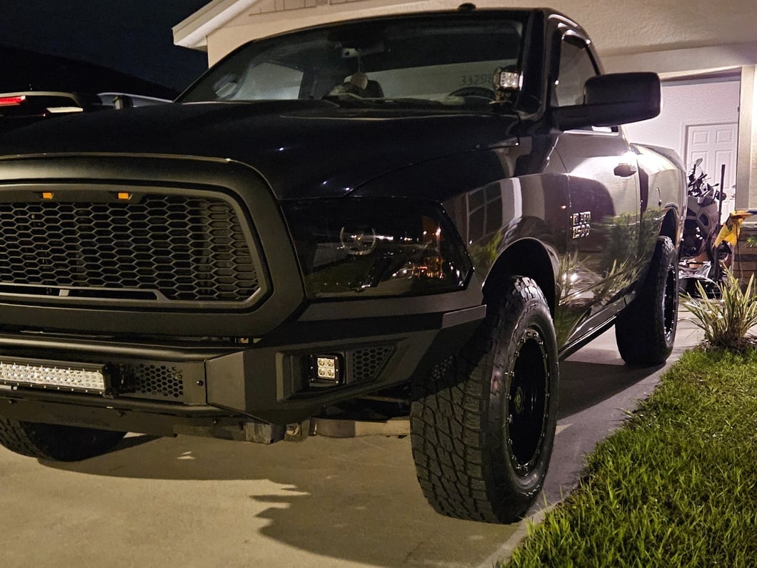 Mammoth 12 Hole Satin Black 5-Lug Wheel; 17x9; -6mm Offset (09-18 RAM 1500)