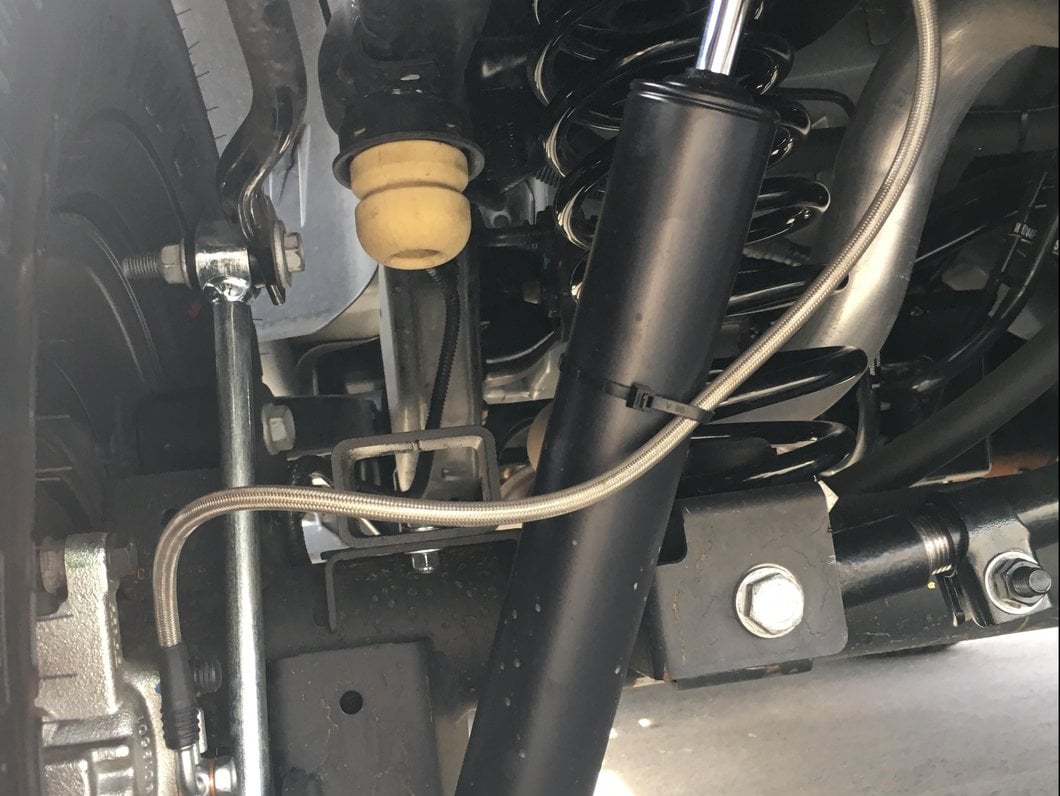 Mammoth Rear Brake Line Extensions (07-18 Jeep Wrangler JK)