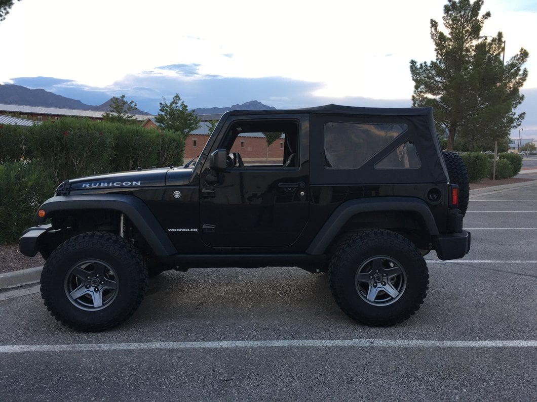 Mammoth Boulder Charcoal Wheel; 16x8; 0mm Offset (07-18 Jeep Wrangler JK)