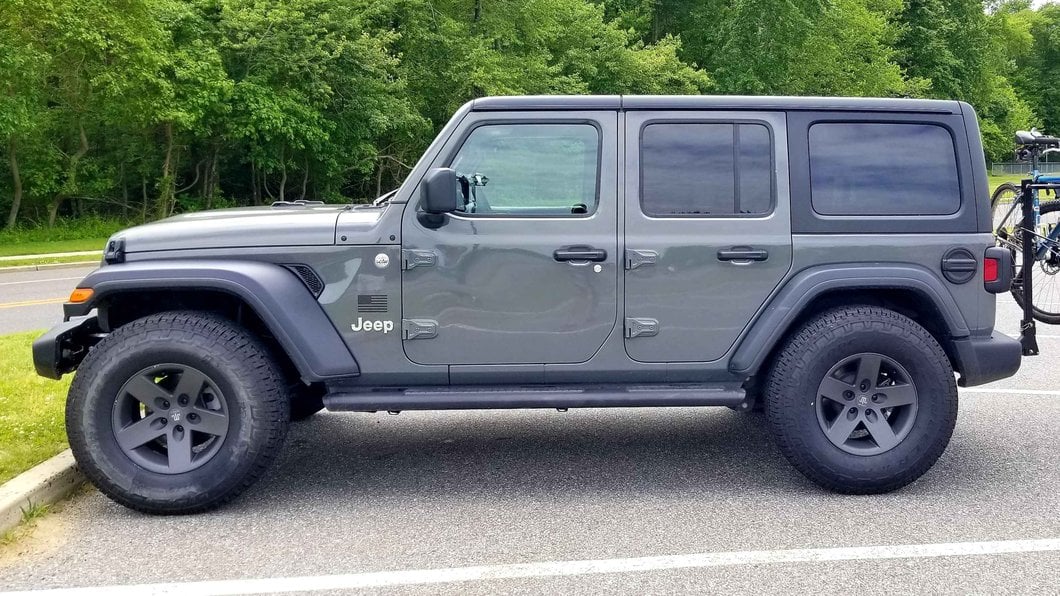 Mammoth Moab Charcoal Wheel; 17x9; -6mm Offset (18-25 Jeep Wrangler JL)