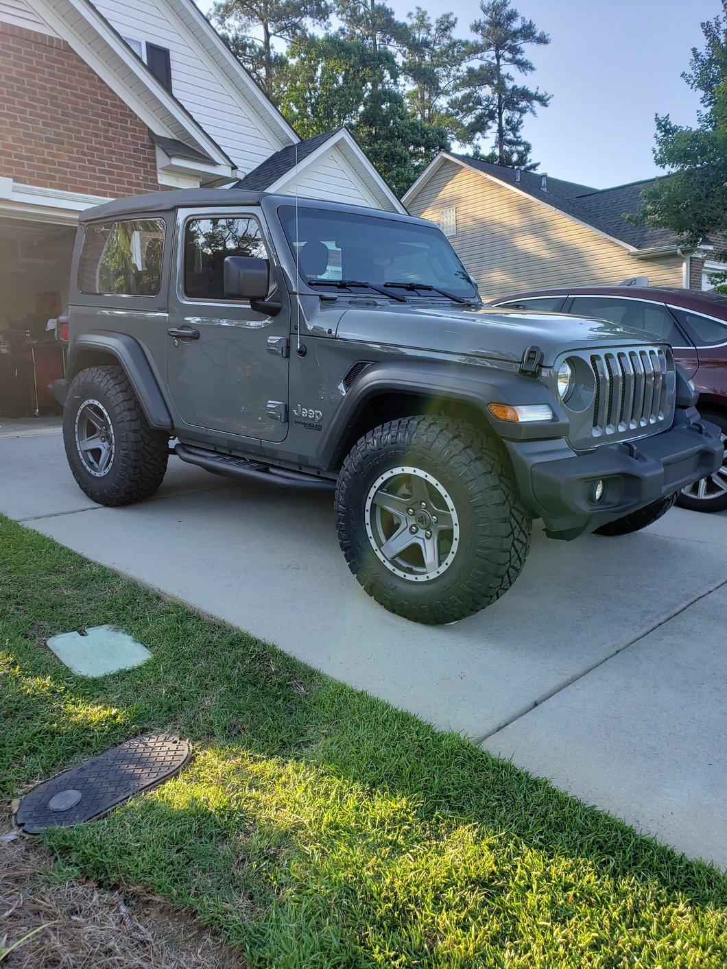 Mammoth Boulder Charcoal Wheel; 17x9; -6mm Offset (18-25 Jeep Wrangler JL)