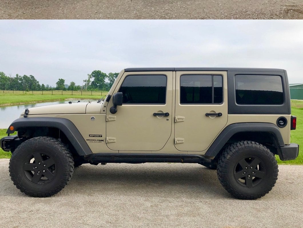 Mammoth 2.50-Inch Suspension Lift Kit (07-18 Jeep Wrangler JK 4-Door)