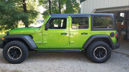 Mammoth Type 88 Black Wheel; 17x9; -6mm Offset (18-25 Jeep Wrangler JL)