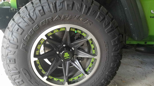 Mammoth Type 88 Black Wheel; 17x9; -6mm Offset (18-25 Jeep Wrangler JL)