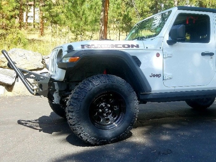 Mammoth 8 Steel Black Wheel; 17x9; -6mm Offset (18-25 Jeep Wrangler JL)