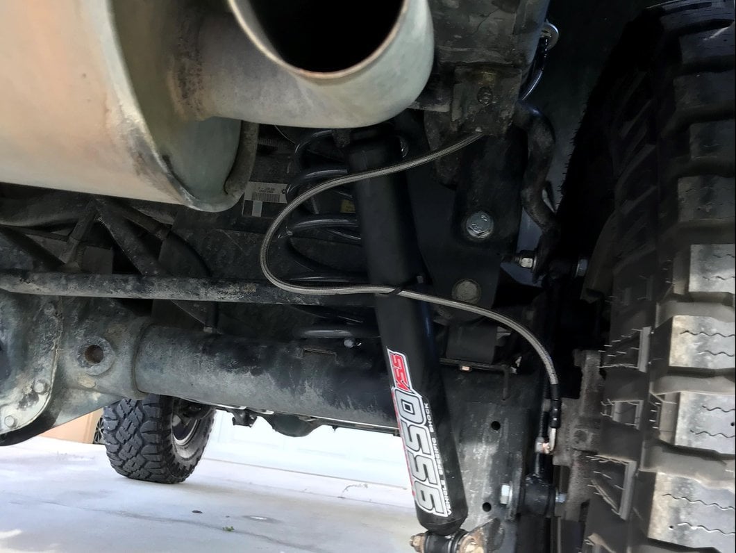 Mammoth Rear Brake Line Extensions (07-18 Jeep Wrangler JK)
