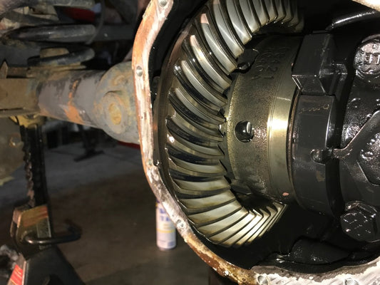 Mammoth Dana 44 Front Axle/44 Rear Axle Ring and Pinion Gear Kit with Master Overhaul Kit; 5.38 Gear Ratio (07-18 Jeep Wrangler JK Rubicon)