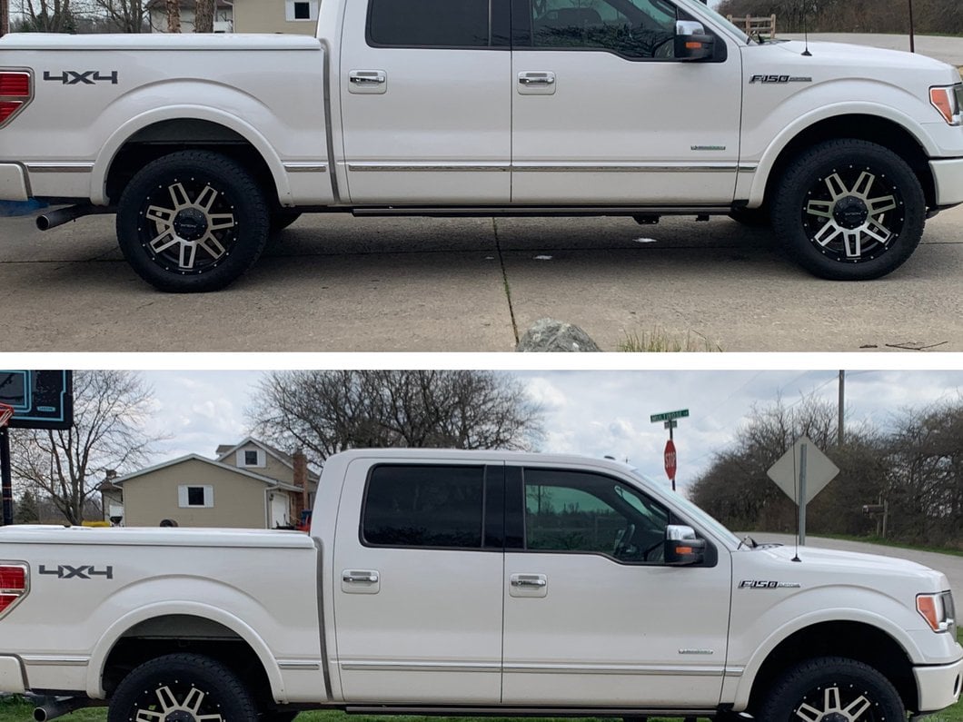Mammoth 3-Inch Front / 2-Inch Rear Leveling Kit (04-14 2WD/4WD F-150, Excluding Raptor)