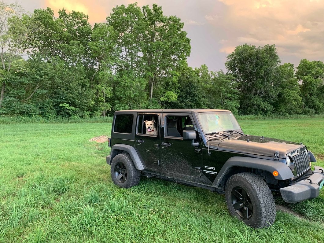 Mammoth Moab Black Wheel; 17x9; -6mm Offset (07-18 Jeep Wrangler JK)