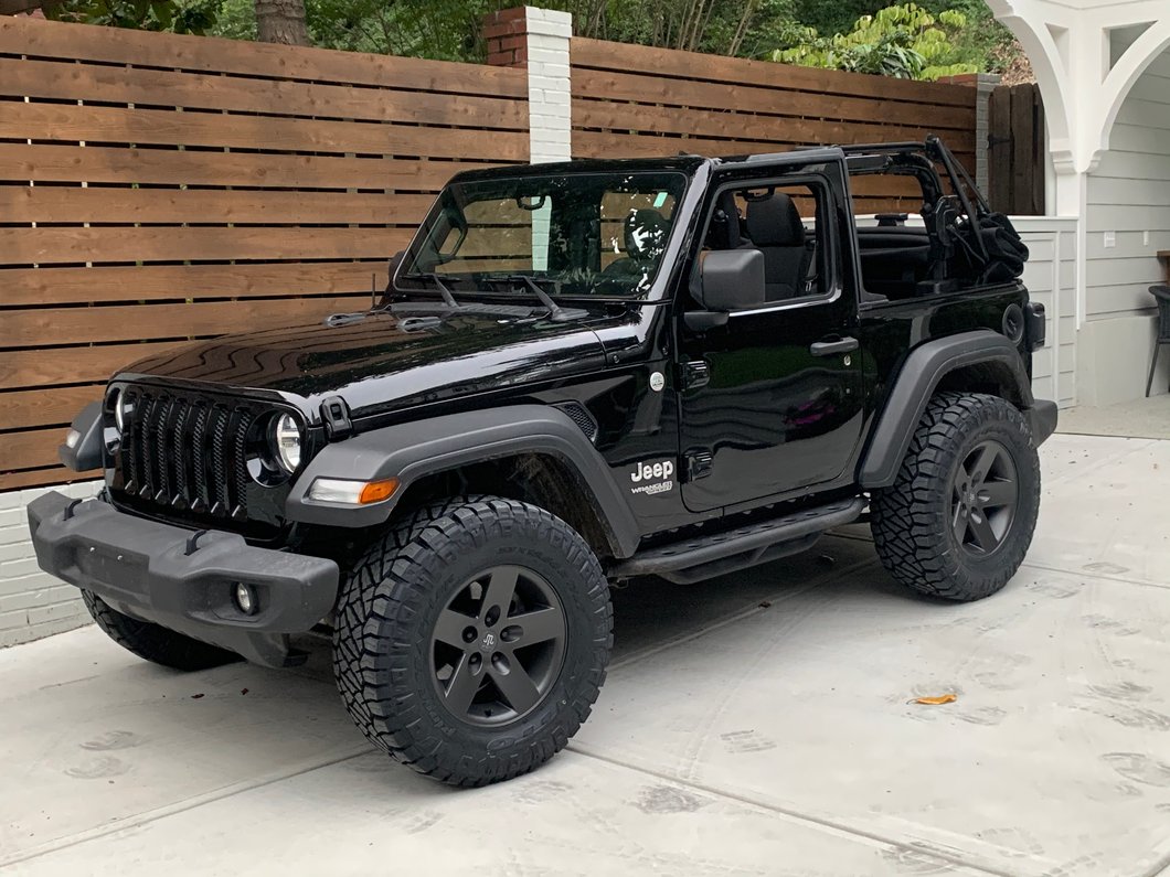 Mammoth Moab Charcoal Wheel; 17x9; -6mm Offset (18-25 Jeep Wrangler JL)