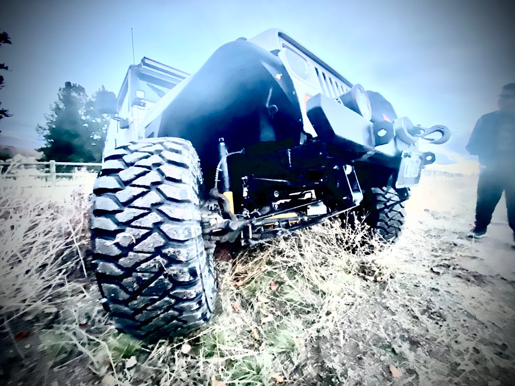 Mammoth 8 Simulated Beadlock Style Black Wheel; 15x8; -19mm Offset (87-95 Jeep Wrangler YJ)