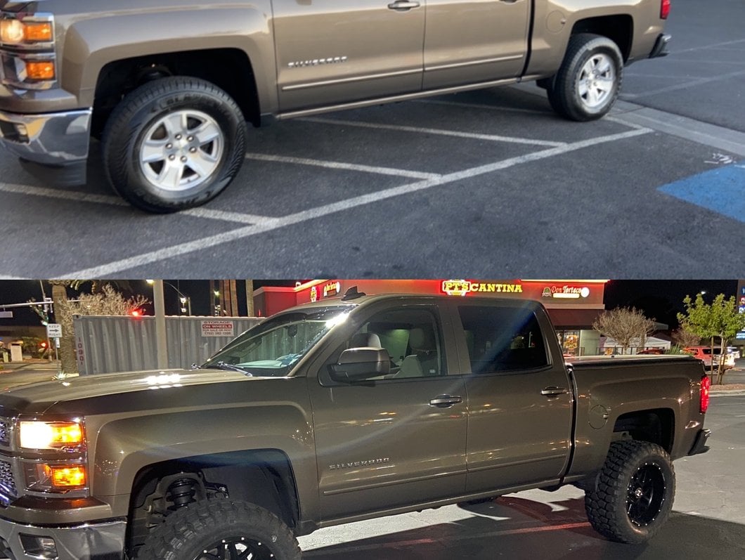 Mammoth 2-Inch Front Leveling Kit (07-18 Silverado 1500)