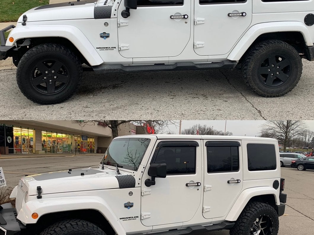 Mammoth 2.5-Inch Front / 2-Inch Rear Lift Kit (07-18 Jeep Wrangler JK)