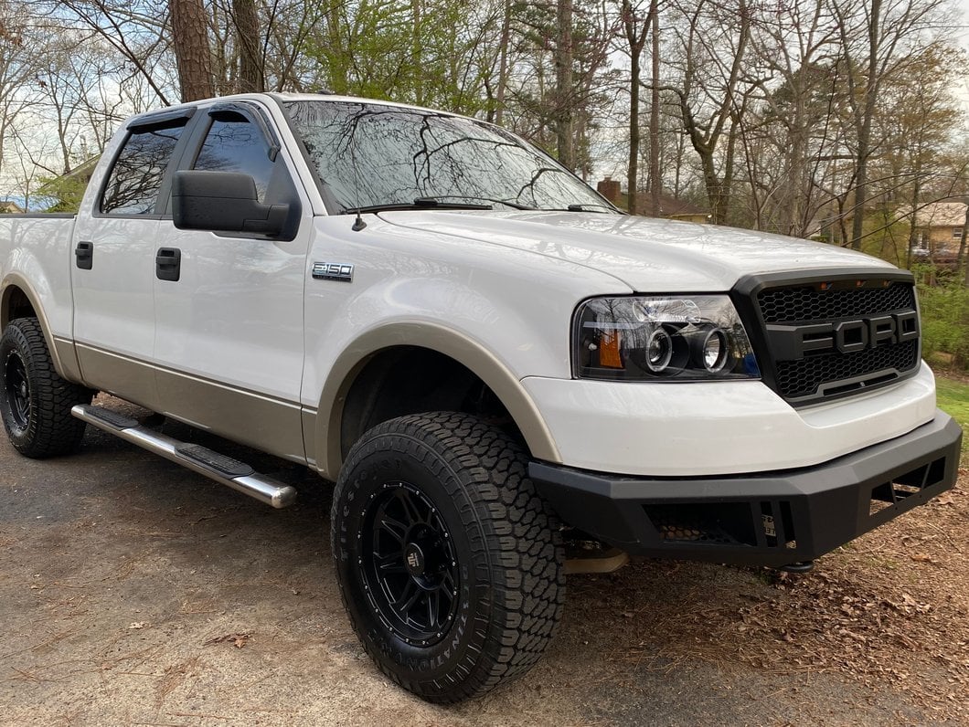 Mammoth Split 8 Beadlock Matte Black 6-Lug Wheel; 17x9; -6mm Offset (04-08 F-150)