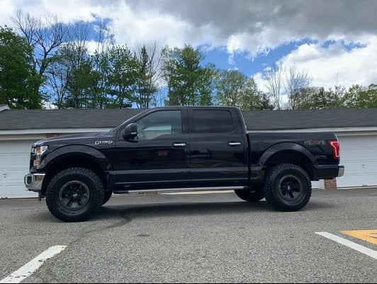Mammoth 0 to 2-Inch Lift Coil-Over Kit with Adjustable Damping (15-25 4WD F-150 w/o CCD System, Excluding Raptor)