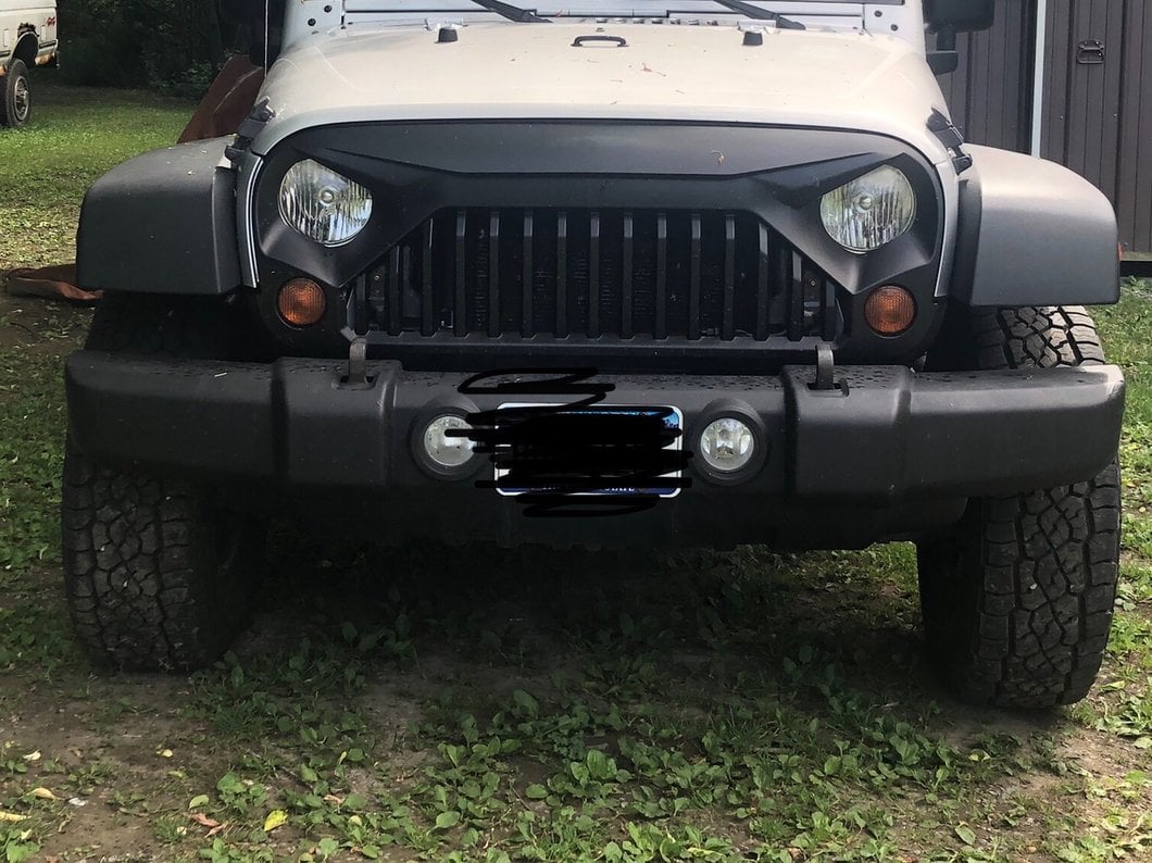 Mammoth 1.75-Inch Billet Wheel Spacers; Black (07-18 Jeep Wrangler JK)