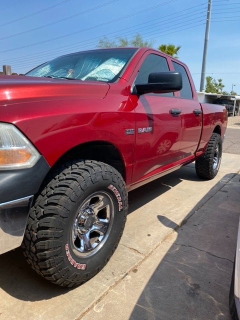 Mammoth 38mm Billet 5-Lug Wheel Spacers (02-11 RAM 1500, Excluding Mega Cab)