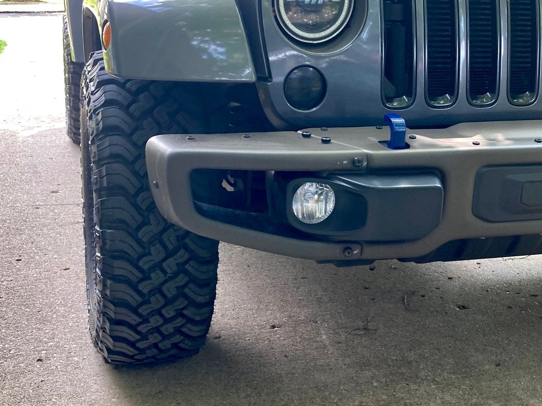 Mammoth 1.25-Inch Billet Wheel Spacers; Black (07-18 Jeep Wrangler JK)