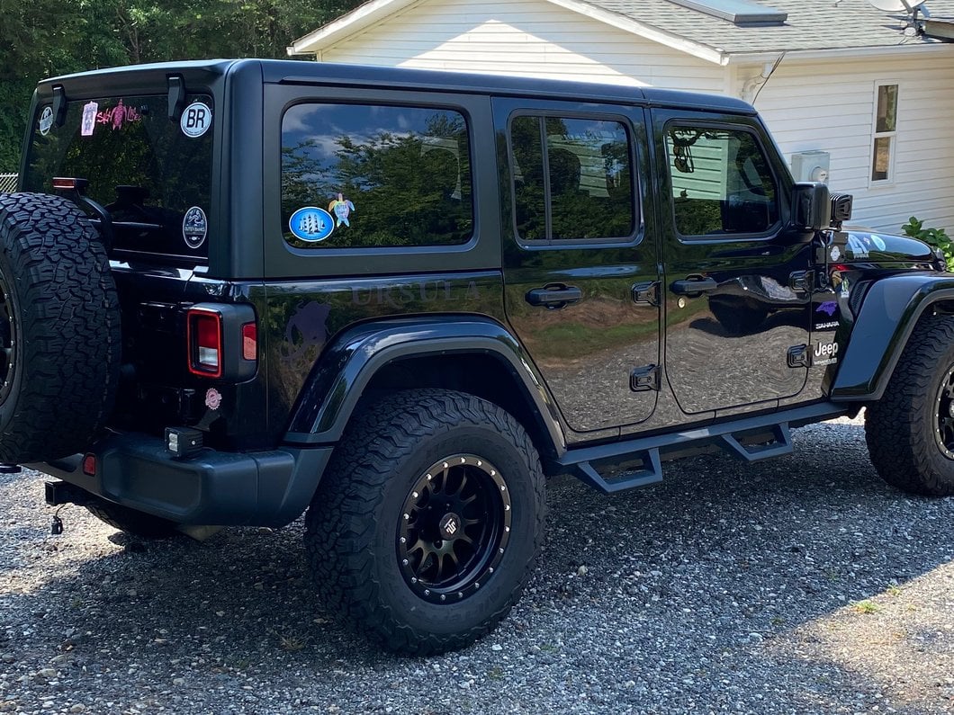 Mammoth 12 Hole Simulated Simulated Beadlock Matte Black Wheel; 17x9; -6mm Offset (18-25 Jeep Wrangler JL)
