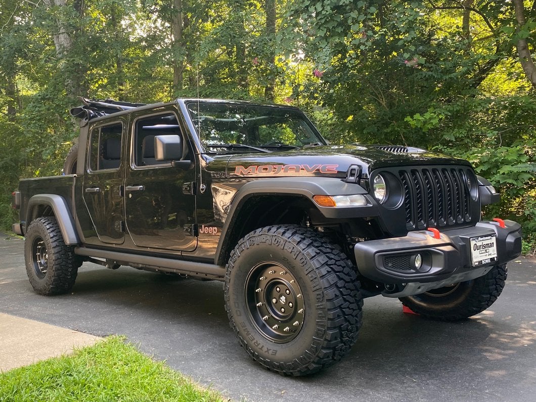 Mammoth General Matte Black Wheel; 17x9; -6mm Offset (20-25 Jeep Gladiator JT)