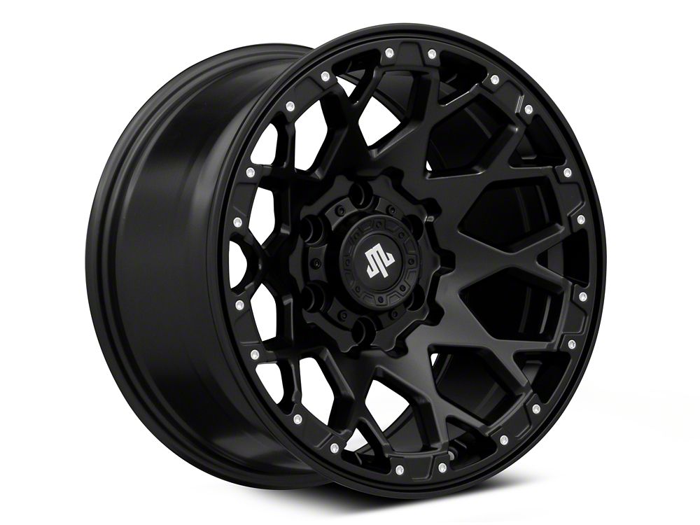 Mammoth Vex Satin Black Machined 6-Lug Wheel; 20x9; -6mm Offset (15-20 Tahoe)