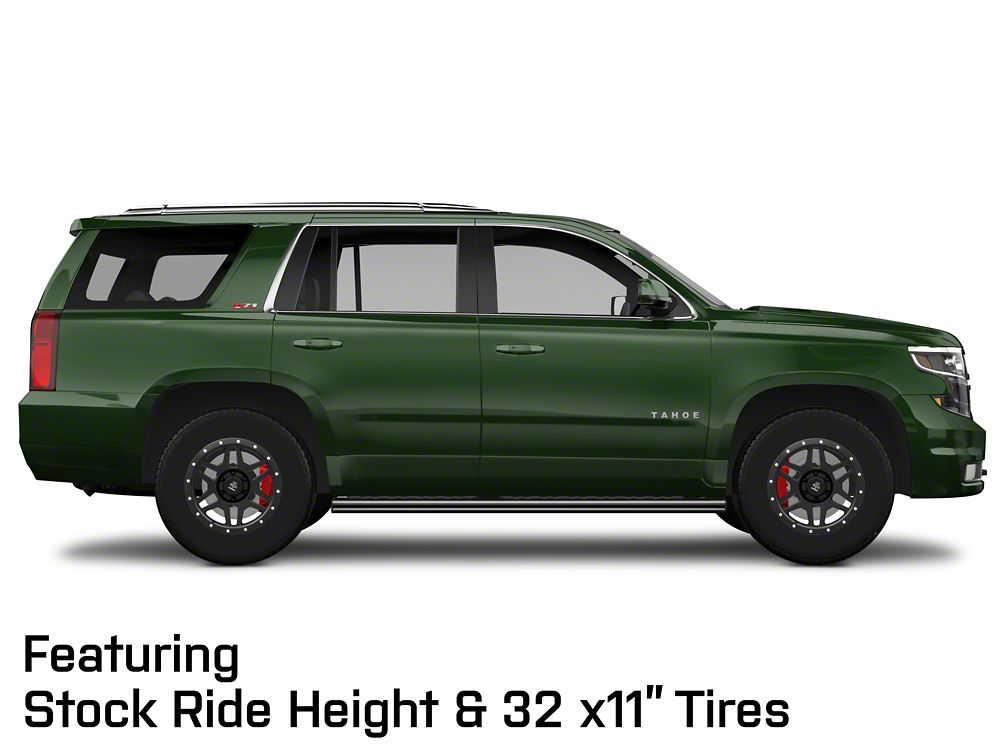 Mammoth Split 6 Beadlock Matte Black 6-Lug Wheel; 18x9; -6mm Offset (15-20 Tahoe)