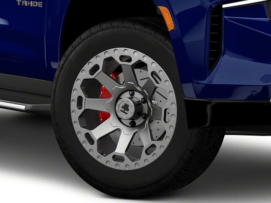 Mammoth Synister Charcoal 6-Lug Wheel; 20x9; -6mm Offset (21-25 Tahoe)