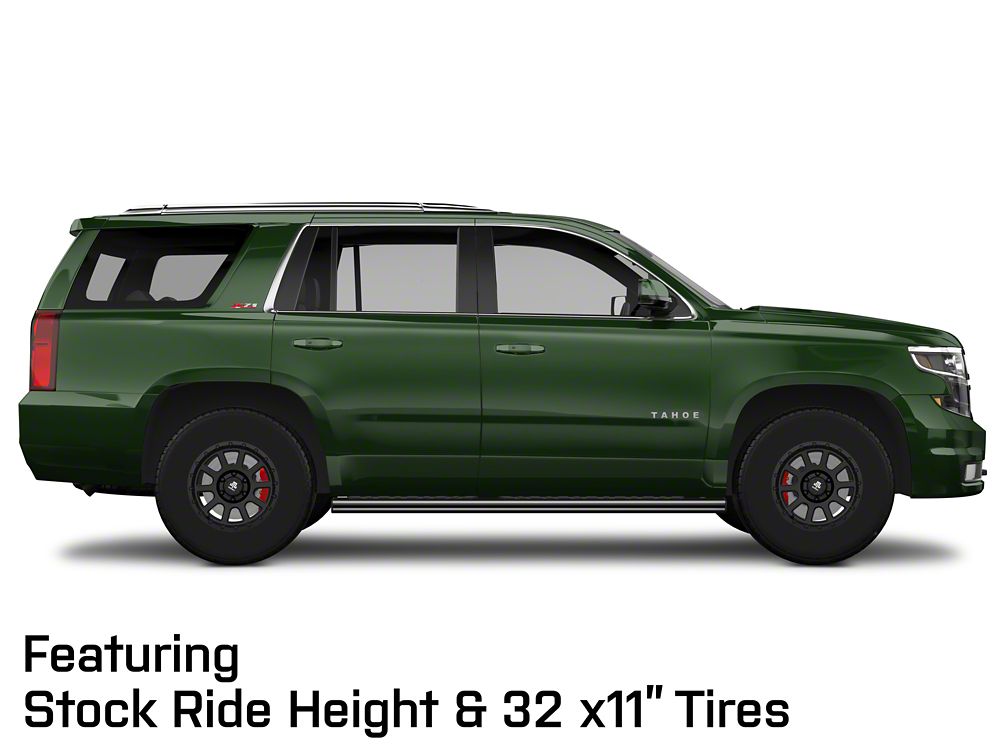 Mammoth 10 Hole Matte Black 6-Lug Wheel; 17x9; -6mm Offset (15-20 Tahoe)