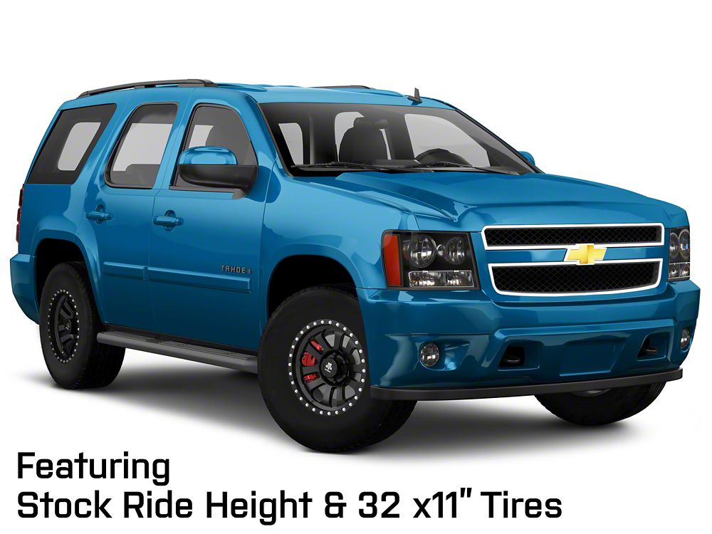 Mammoth 10-Spoke Beadlock Matte Black 6-Lug Wheel; 17x9; -6mm Offset (07-14 Tahoe)