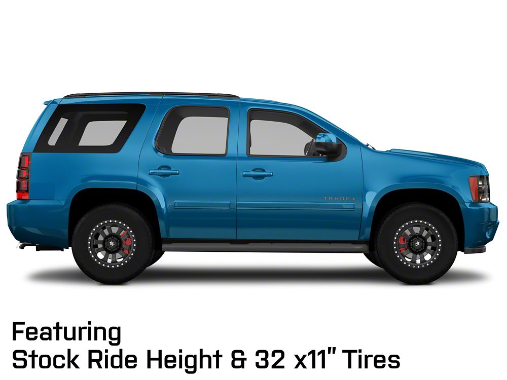 Mammoth 10-Spoke Beadlock Matte Black 6-Lug Wheel; 17x9; -6mm Offset (07-14 Tahoe)