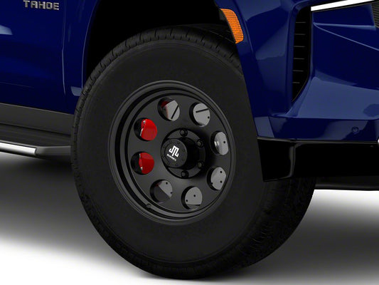 Mammoth 8 Aluminum Matte Black 6-Lug Wheel; 17x9; -6mm Offset (21-25 Tahoe)