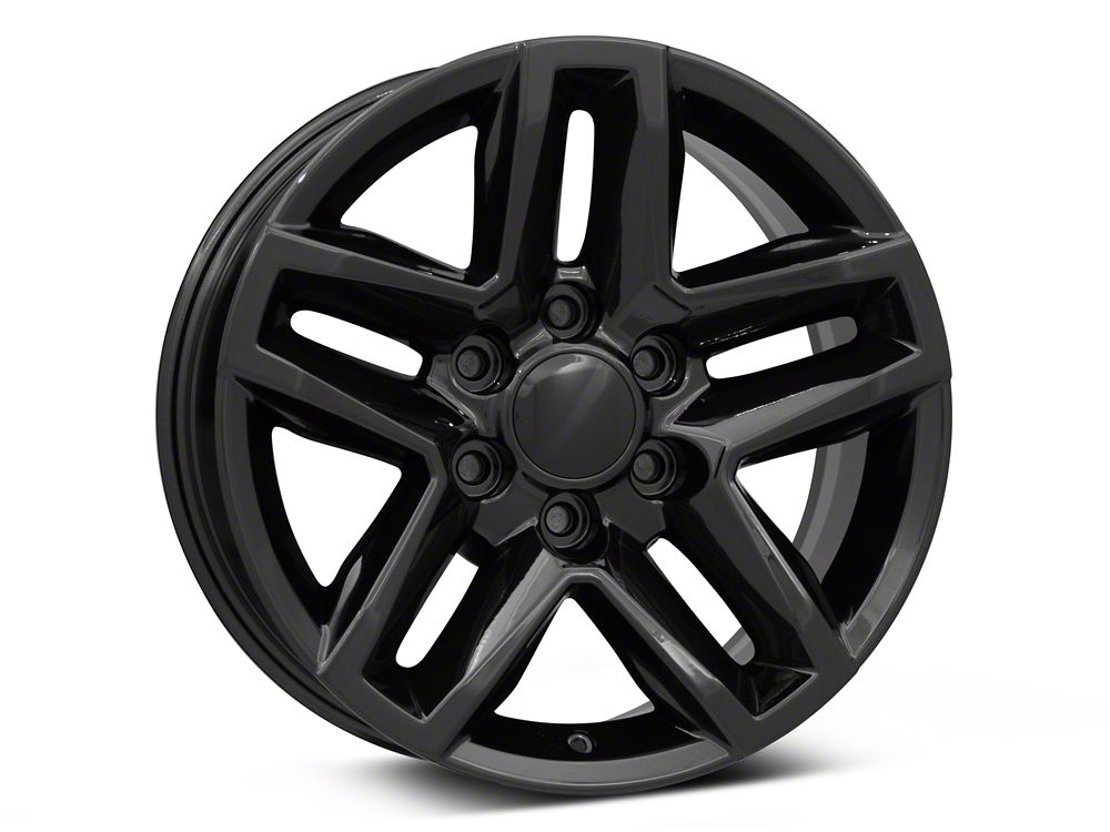 Mammoth Trail Boss Style Black 6-Lug Wheel; 18x8.5; 26mm Offset (21-25 Tahoe)