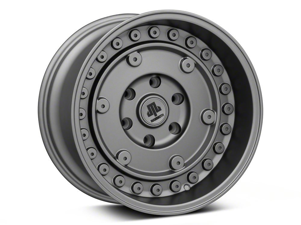 Mammoth Militant Charcoal Wheel; 17x9.5; -18mm Offset (23-25 Colorado)