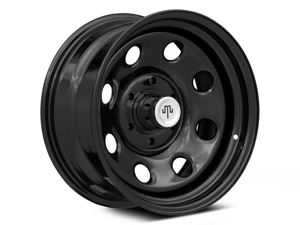 Mammoth 8-Hole Gloss Black 6-Lug Wheel; 17x8; -6mm Offset (23-25 Colorado)