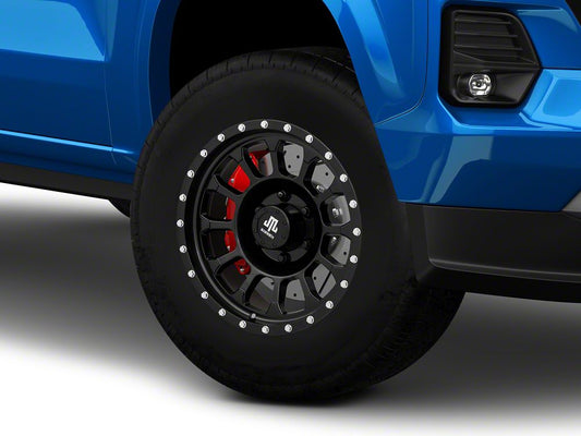 Mammoth 12-Hole Satin Black 6-Lug Wheel; 17x8.5; 0mm Offset (23-25 Colorado)