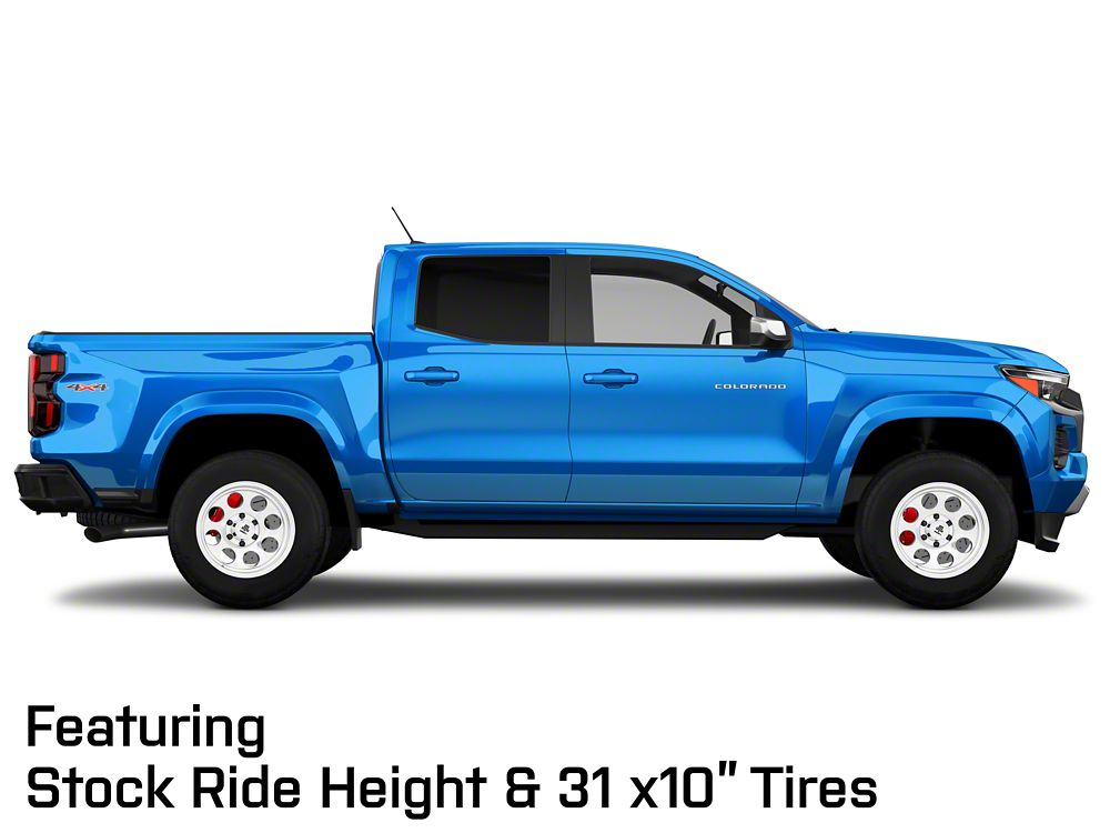 Mammoth 8 Aluminum Polished 6-Lug Wheel; 17x9; -6mm Offset (23-25 Colorado)
