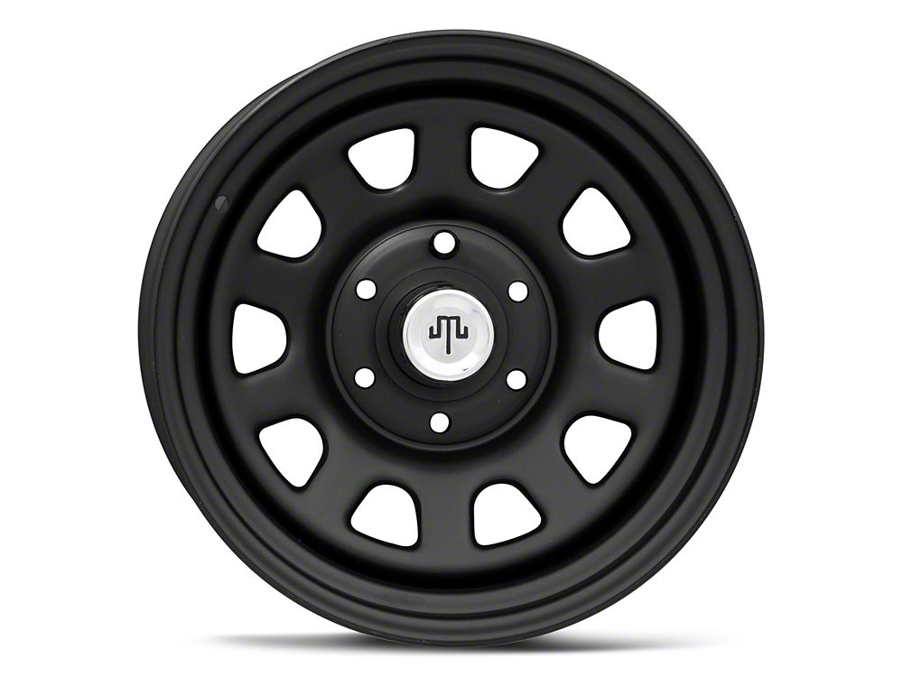 Mammoth D Window Matte Black 6-Lug Wheel; 17x9; -6mm Offset (23-25 Colorado)